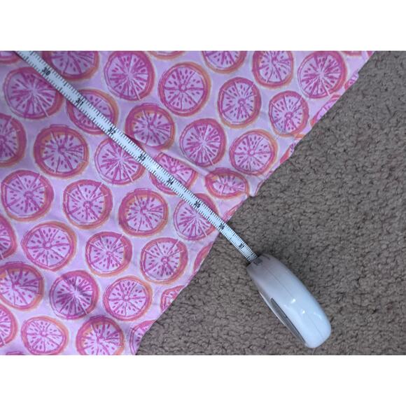 Fresh Produce Pink Citrus Print Shift Dress - Size 12 - Picture 5 of 6